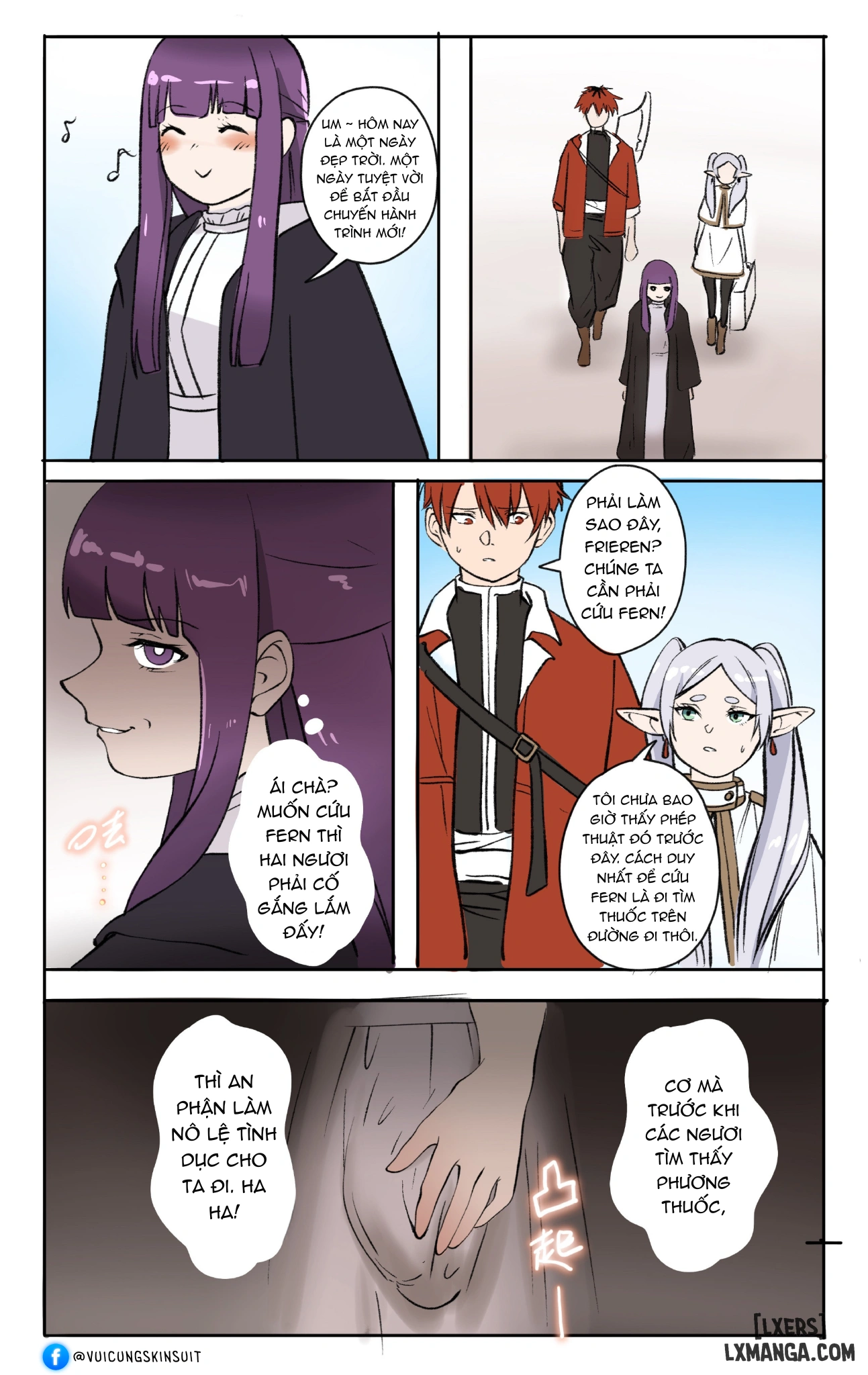 HentaiVN.net - Ảnh 12 - Yamiochi no Frieren - Chương 1