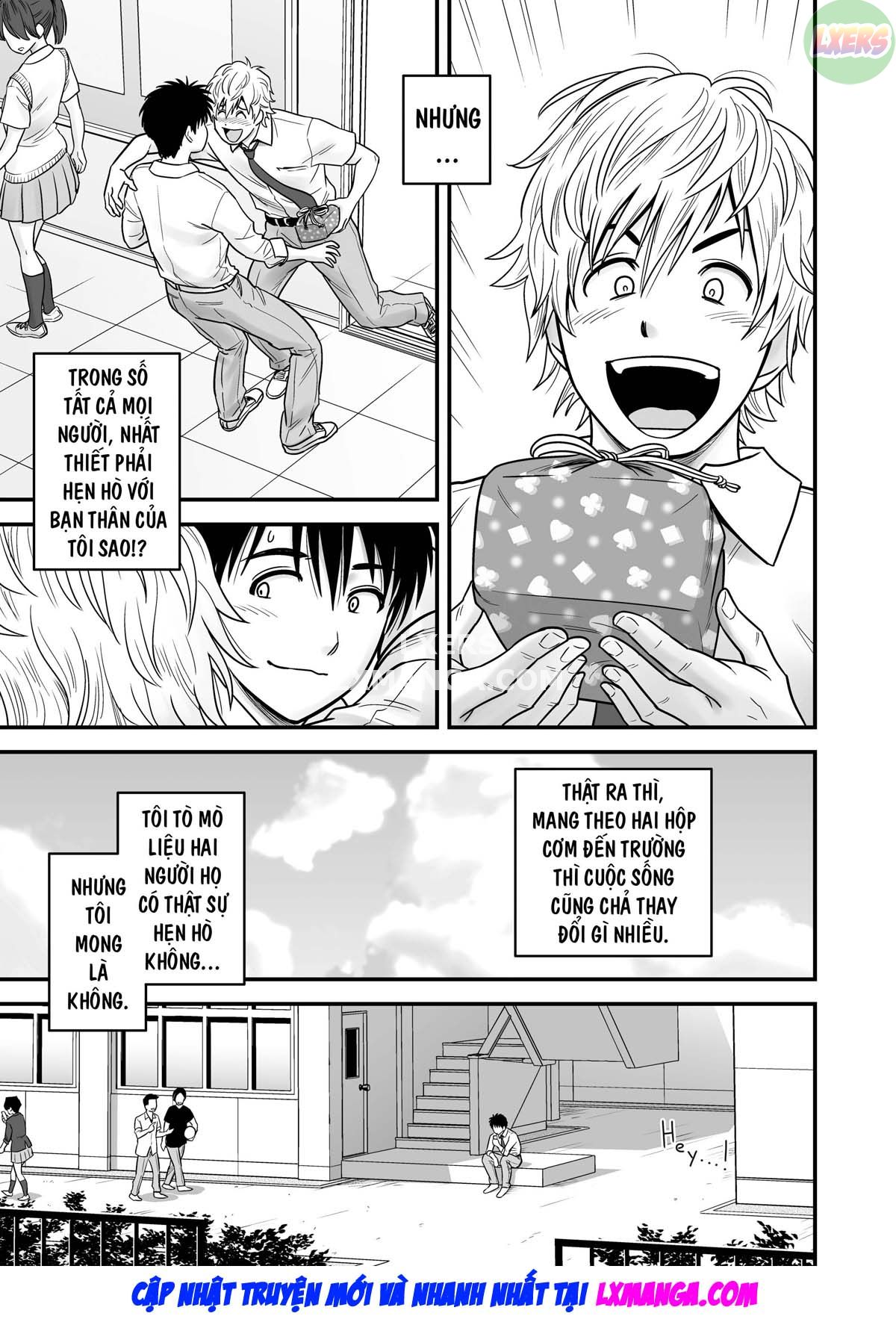 HentaiVN.net - Ảnh 19 - Vì mẹ tôi trở thành người yêu của bạn tôi [Because my mother became my friend's GF] - Chap 1