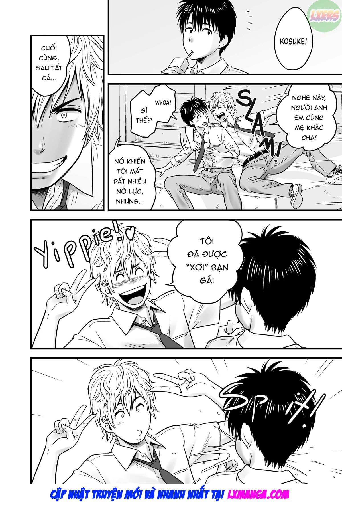 HentaiVN.net - Ảnh 20 - Vì mẹ tôi trở thành người yêu của bạn tôi [Because my mother became my friend's GF] - Chap 1