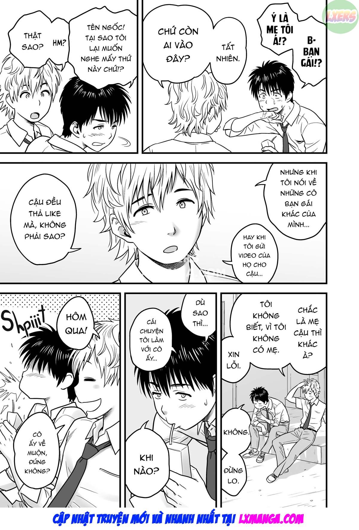 HentaiVN.net - Ảnh 21 - Vì mẹ tôi trở thành người yêu của bạn tôi [Because my mother became my friend's GF] - Chap 1