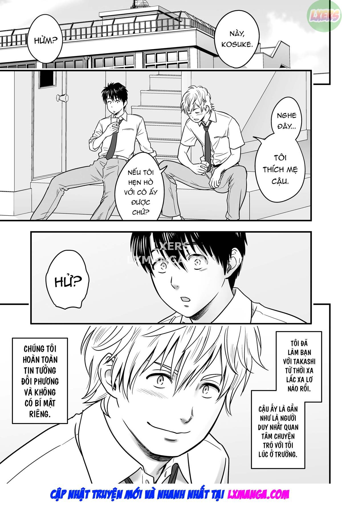 HentaiVN.net - Ảnh 5 - Vì mẹ tôi trở thành người yêu của bạn tôi [Because my mother became my friend's GF] - Chap 1