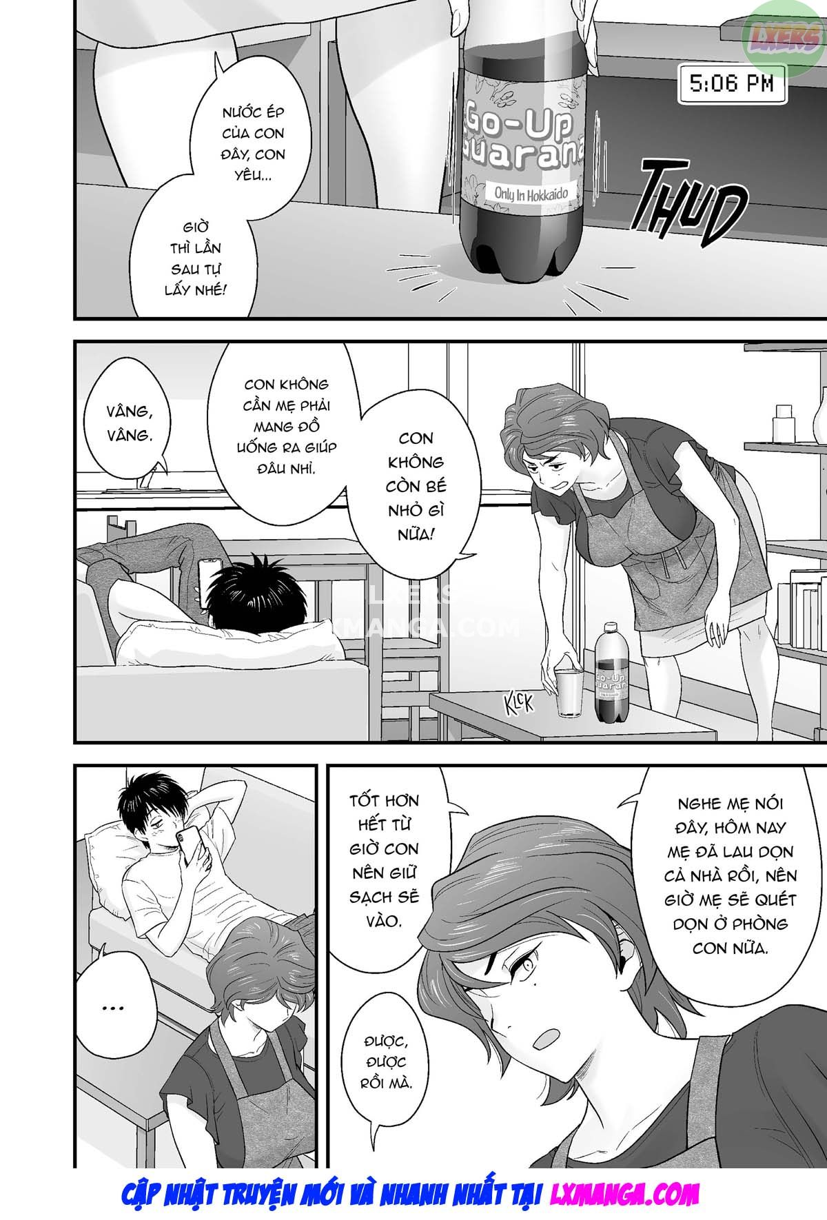HentaiVN.net - Ảnh 12 - Vì mẹ tôi trở thành người yêu của bạn tôi [Because my mother became my friend's GF] - Chap 2