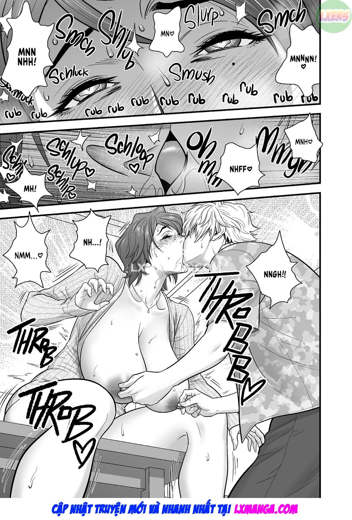 HentaiVN.net - Ảnh 21 - Vì mẹ tôi trở thành người yêu của bạn tôi [Because my mother became my friend's GF] - Chap 2