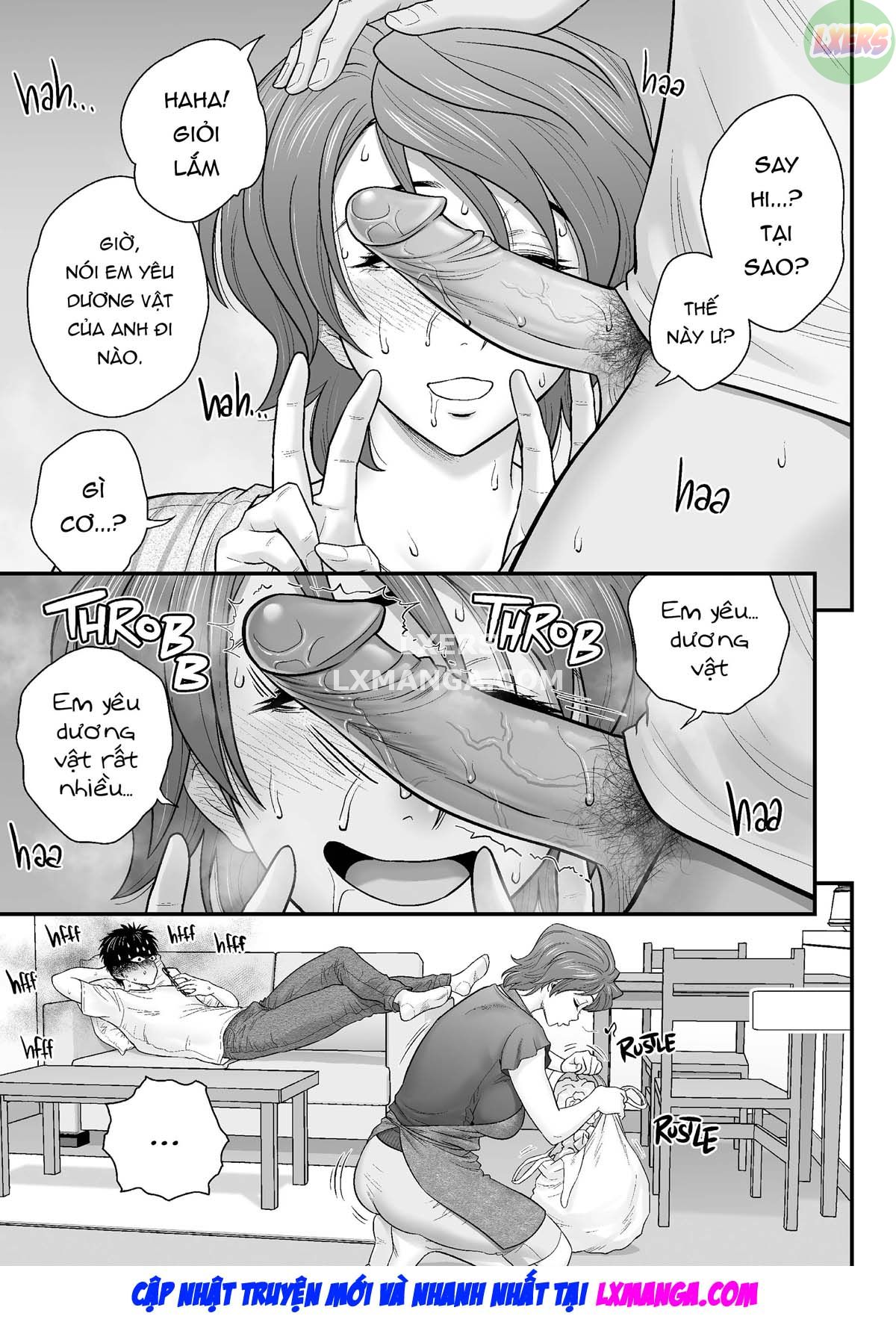 HentaiVN.net - Ảnh 39 - Vì mẹ tôi trở thành người yêu của bạn tôi [Because my mother became my friend's GF] - Chap 2