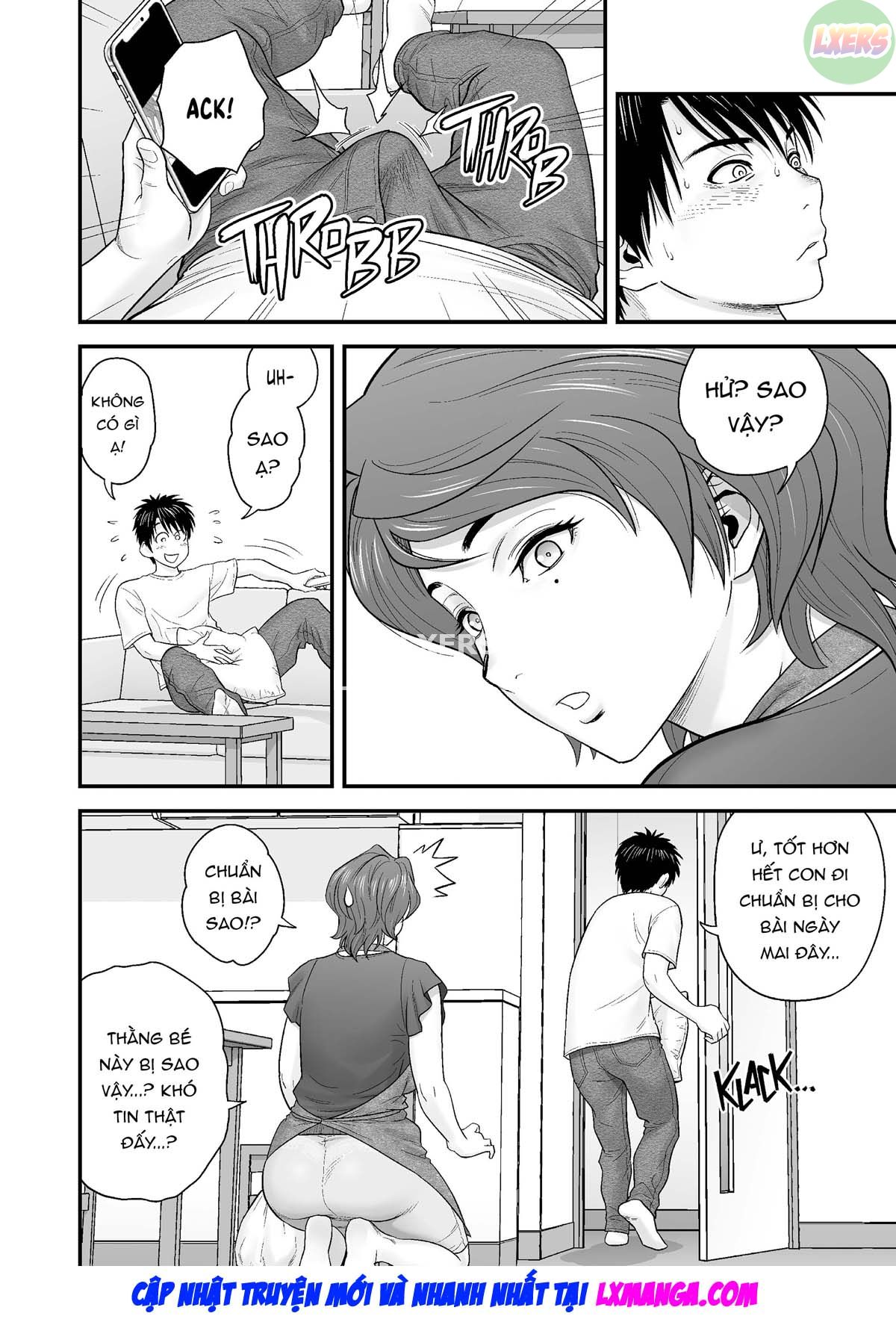 HentaiVN.net - Ảnh 40 - Vì mẹ tôi trở thành người yêu của bạn tôi [Because my mother became my friend's GF] - Chap 2
