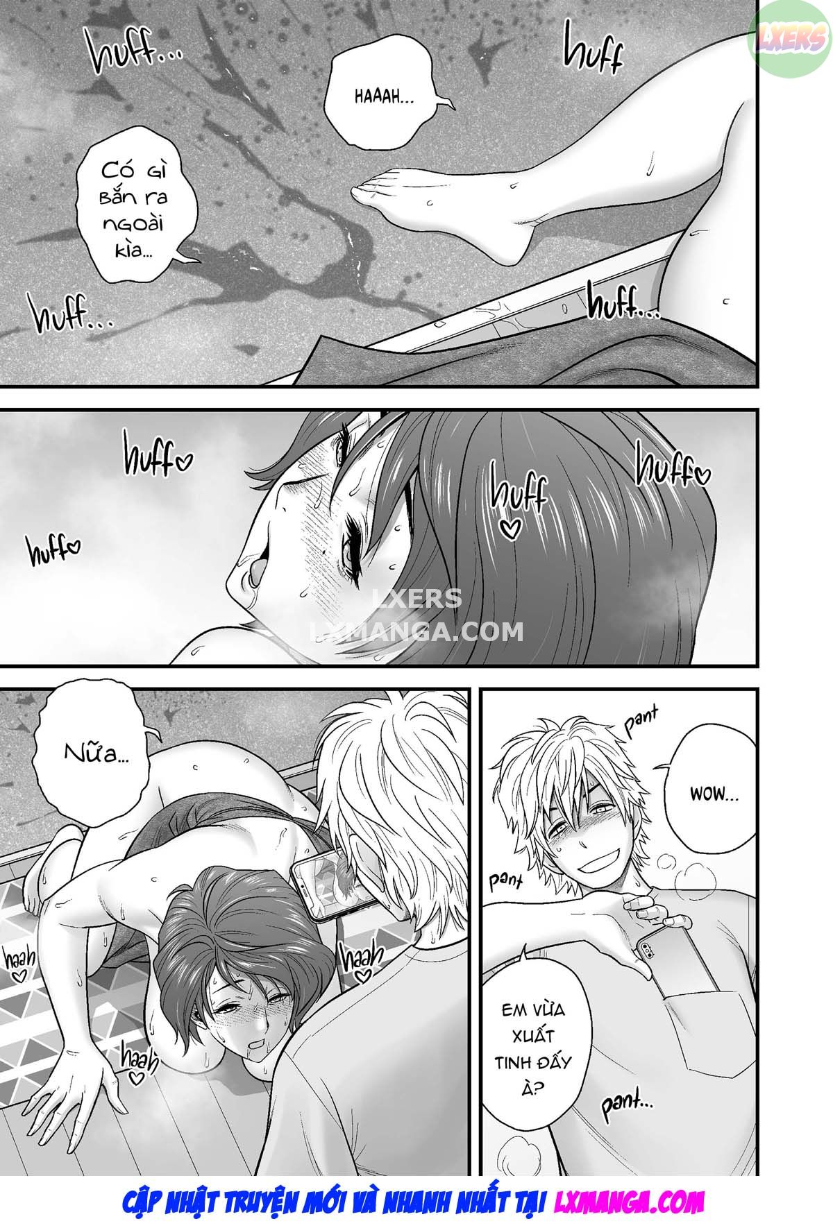 HentaiVN.net - Ảnh 53 - Vì mẹ tôi trở thành người yêu của bạn tôi [Because my mother became my friend's GF] - Chap 2
