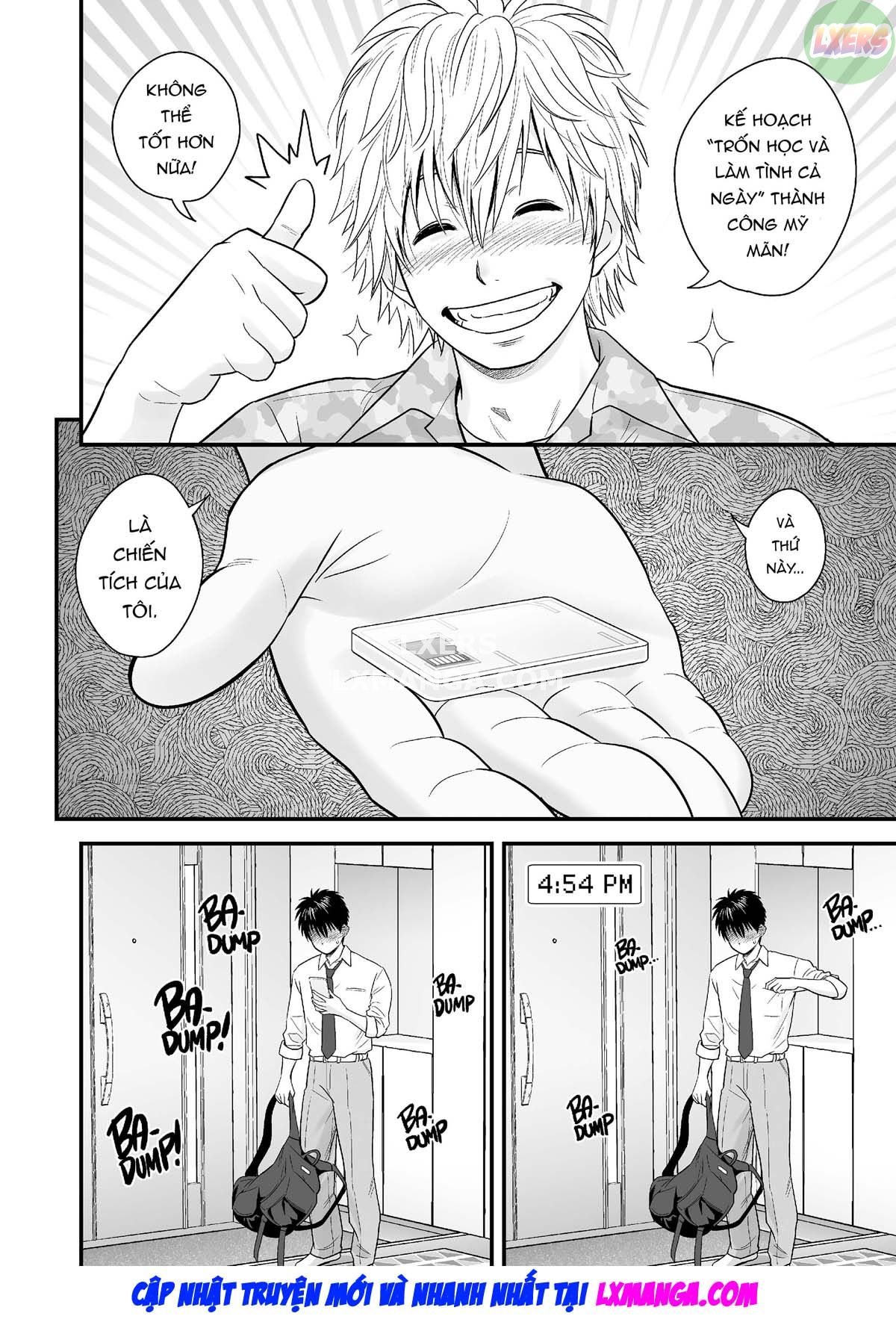 HentaiVN.net - Ảnh 8 - Vì mẹ tôi trở thành người yêu của bạn tôi [Because my mother became my friend's GF] - Chap 2