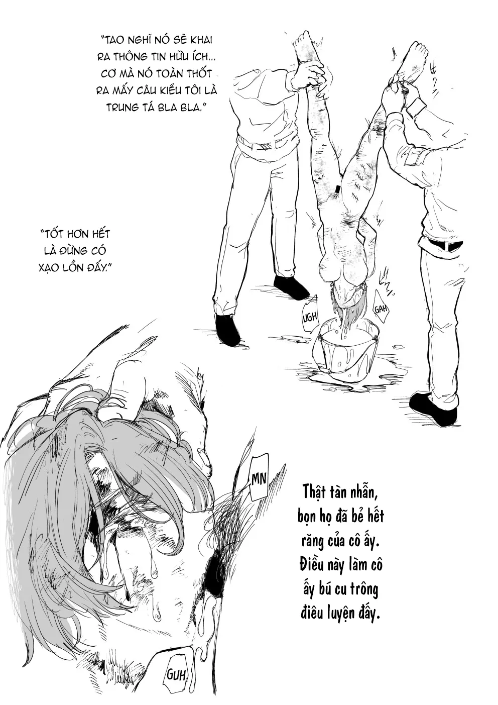 HentaiVN.net - Ảnh 6 - Tuyển Tập Truyện Ngắn Về Chiến Tranh Của Kubikiri - Con Chỉ Huy Ngu Xuẩn - Fallen on the Battlefield - Stupid Officer