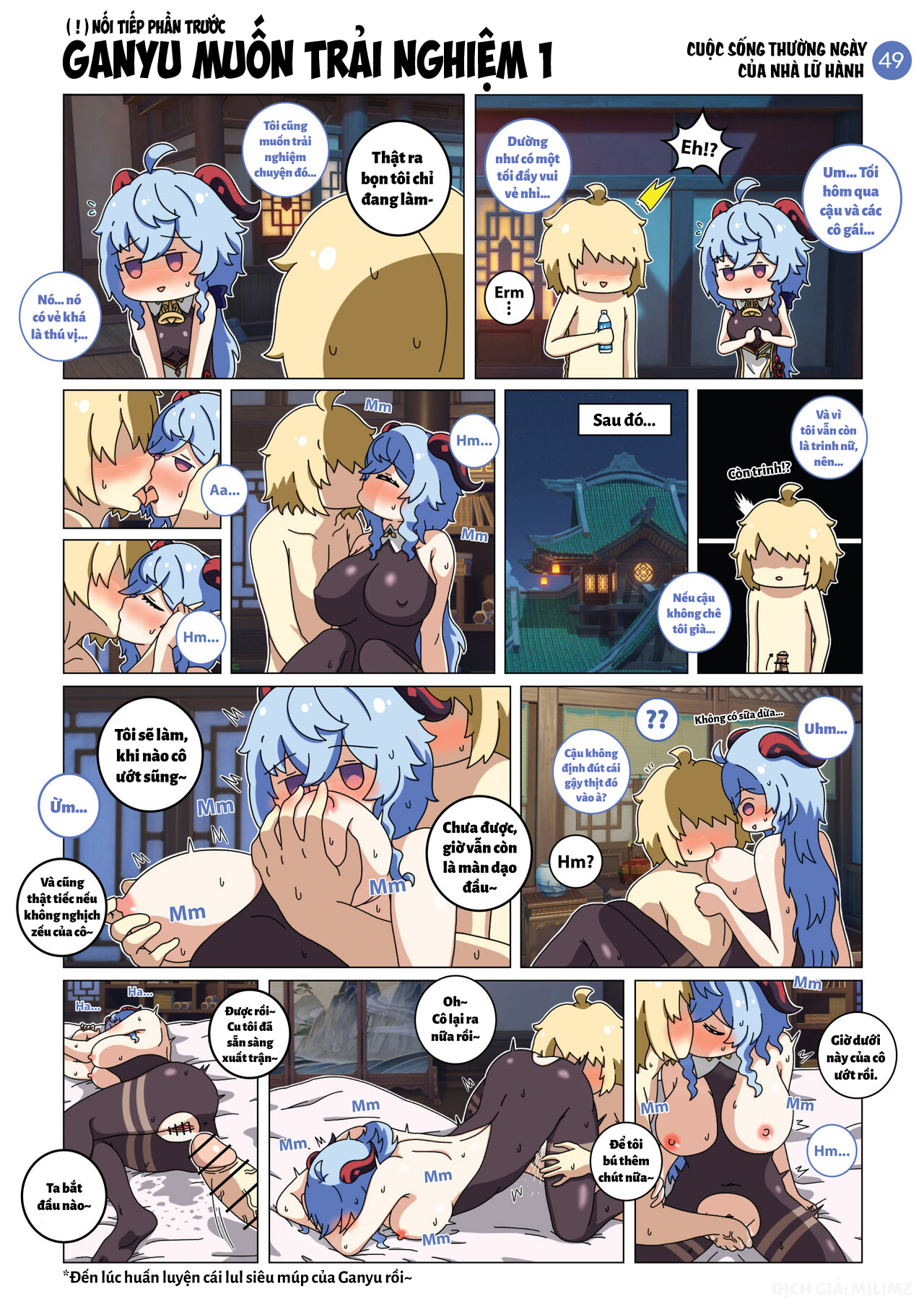 HentaiVN.net - Ảnh 10 - Cuộc sống thường ngày của NLH (R18 Version) - Phần 5