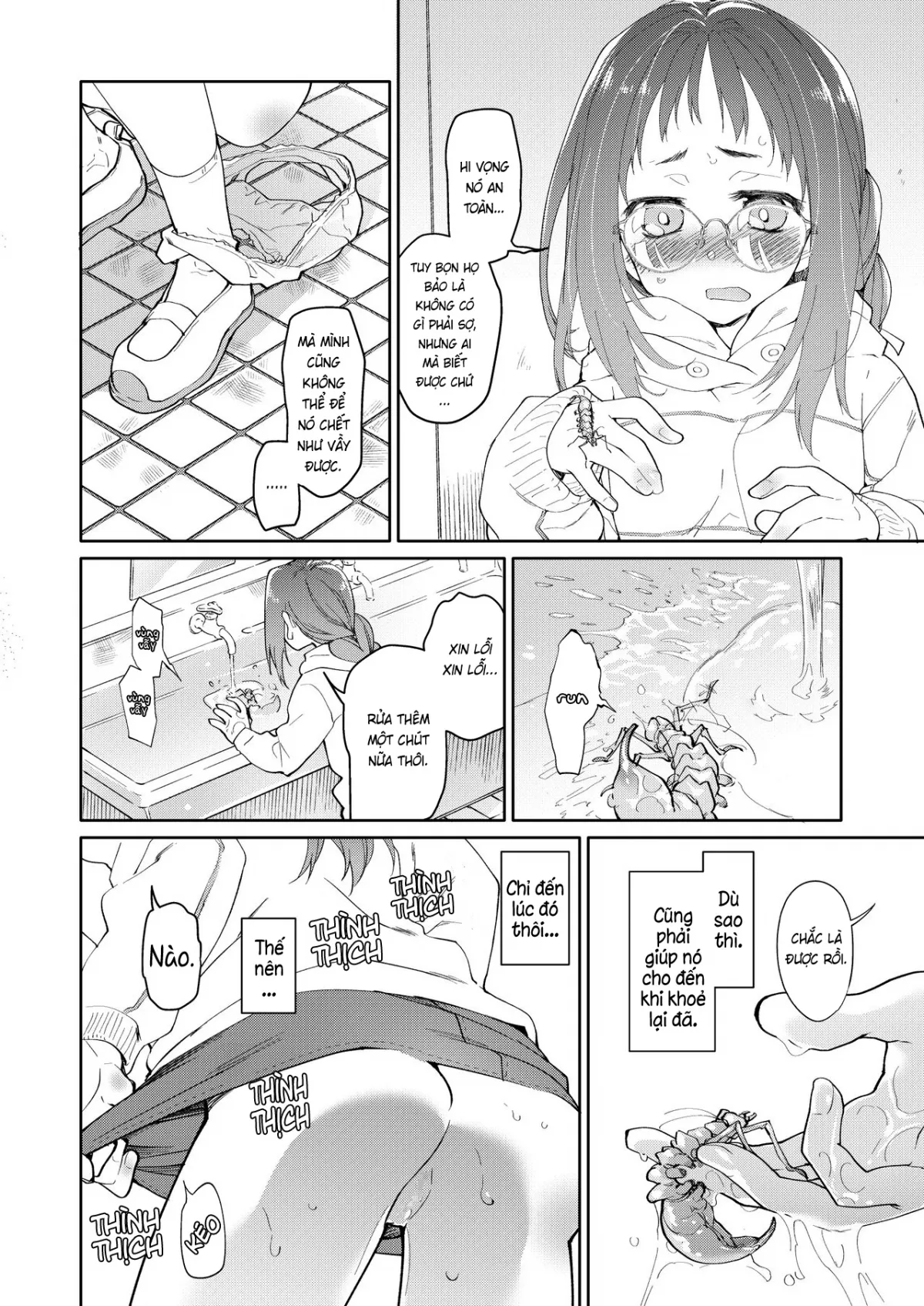 HentaiVN.net - Ảnh 8 - Chiếc váy và ký sinh trùng [Skirt to Kiseichuu ; スカートと寄生虫] - Chap 1