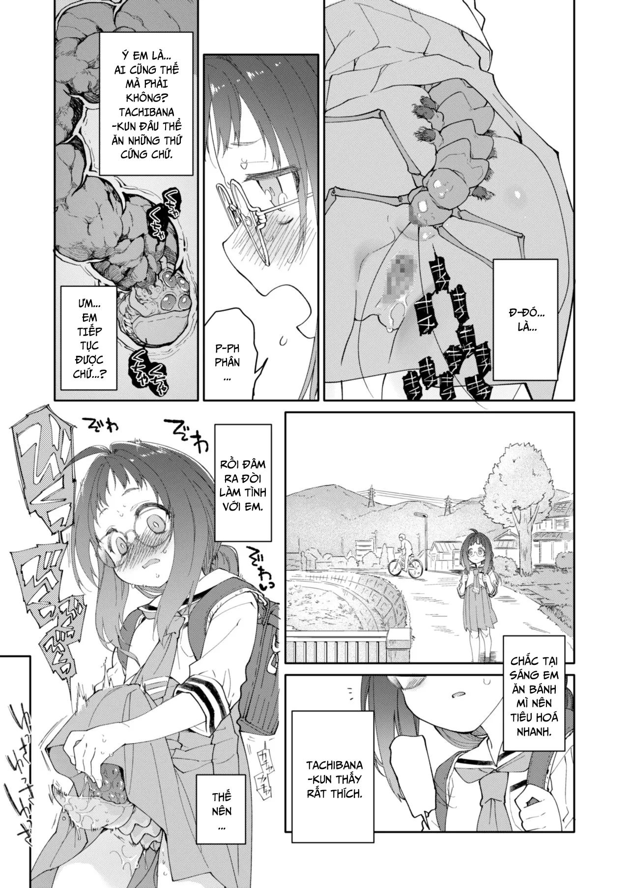 HentaiVN.net - Ảnh 9 - Chiếc váy và ký sinh trùng [Skirt to Kiseichuu ; スカートと寄生虫] - Chap 2