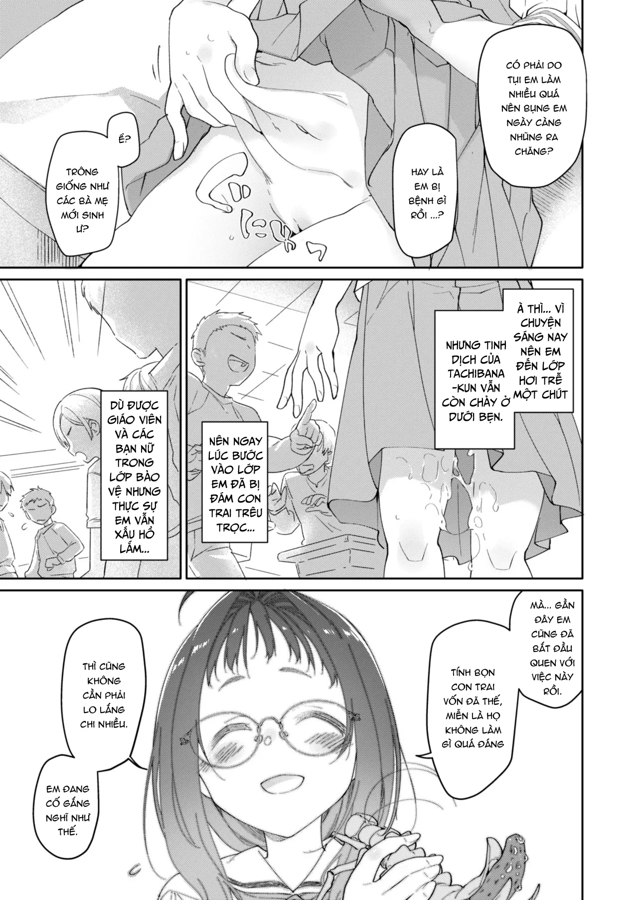 HentaiVN.net - Ảnh 11 - Chiếc váy và ký sinh trùng [Skirt to Kiseichuu ; スカートと寄生虫] - Chap 2