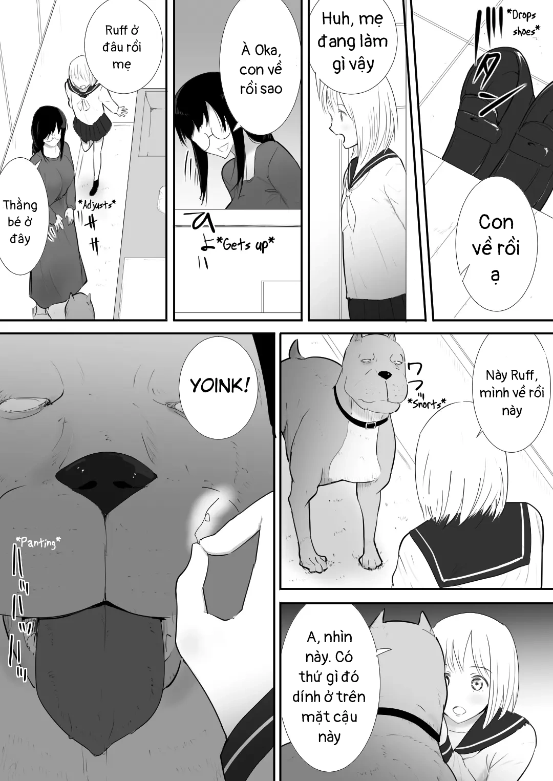 HentaiVN.net - Ảnh 11 - A Pet Come To Our House - 1