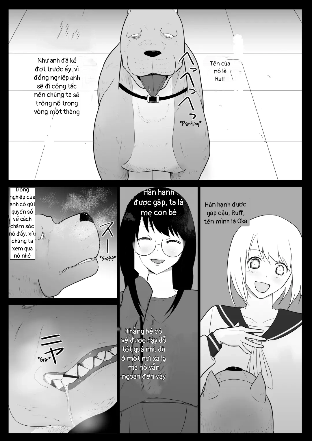 HentaiVN.net - Ảnh 4 - A Pet Come To Our House - 1