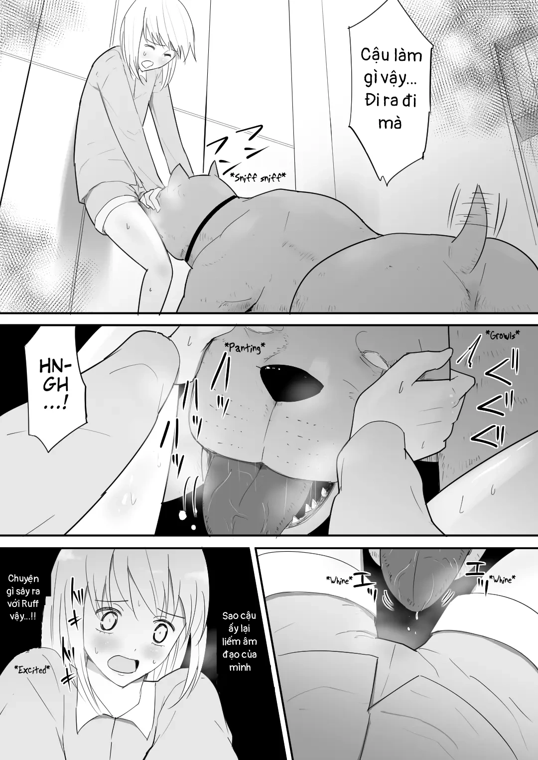 HentaiVN.net - Ảnh 32 - A Pet Come To Our House - 1
