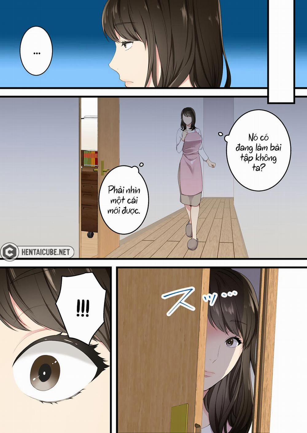 HentaiVN.net - Ảnh 4 - Mẹ con khắc khẩu đã trở thành người tình [Naka no Warukatta Haha to Musuko ga Amaama Couple ni Naru made; Arguing mother and son who became a loving couple] - Chap 1