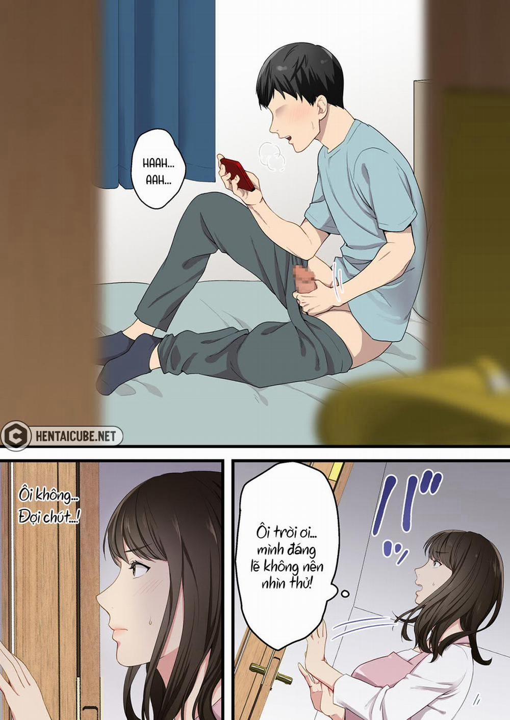 HentaiVN.net - Ảnh 5 - Mẹ con khắc khẩu đã trở thành người tình [Naka no Warukatta Haha to Musuko ga Amaama Couple ni Naru made; Arguing mother and son who became a loving couple] - Chap 1