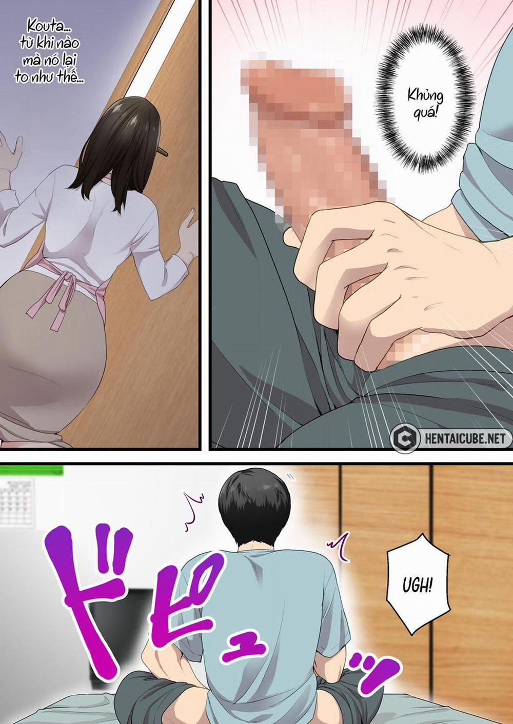 HentaiVN.net - Ảnh 6 - Mẹ con khắc khẩu đã trở thành người tình [Naka no Warukatta Haha to Musuko ga Amaama Couple ni Naru made; Arguing mother and son who became a loving couple] - Chap 1