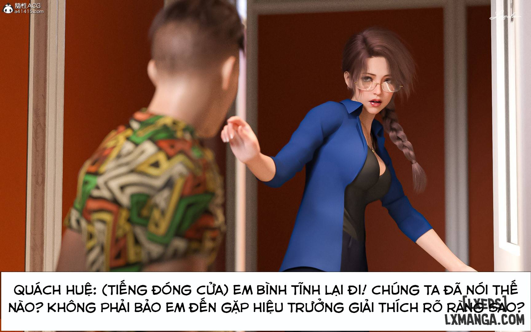 HentaiVN.net - Ảnh 18 - Nhà Hát Ảo Tưởng - Nữ Giáo Viên - C1