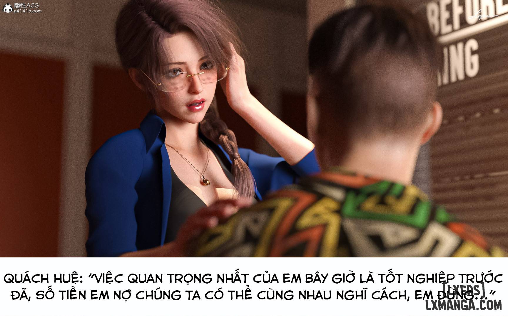 HentaiVN.net - Ảnh 19 - Nhà Hát Ảo Tưởng - Nữ Giáo Viên - C1