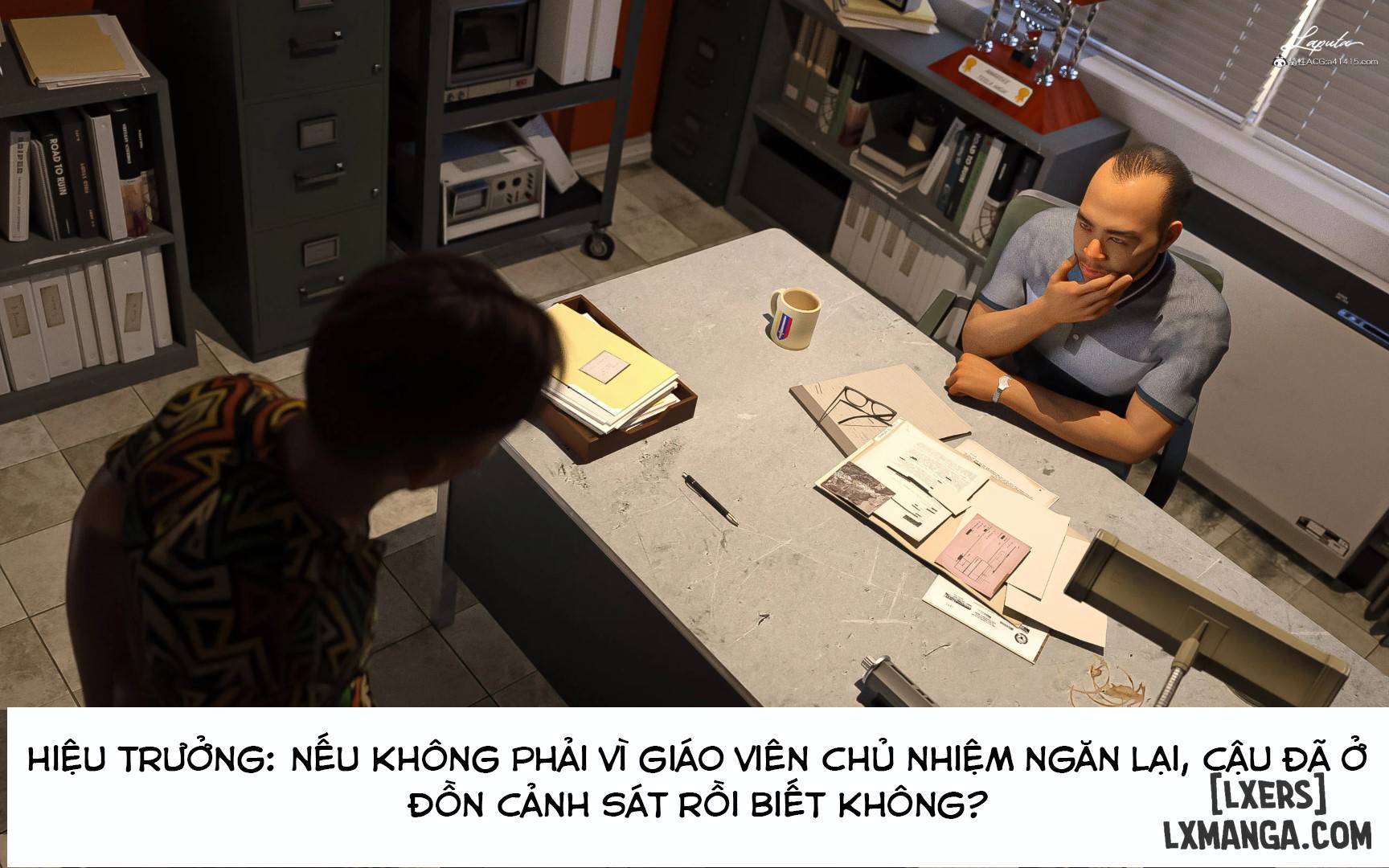 HentaiVN.net - Ảnh 6 - Nhà Hát Ảo Tưởng - Nữ Giáo Viên - C1