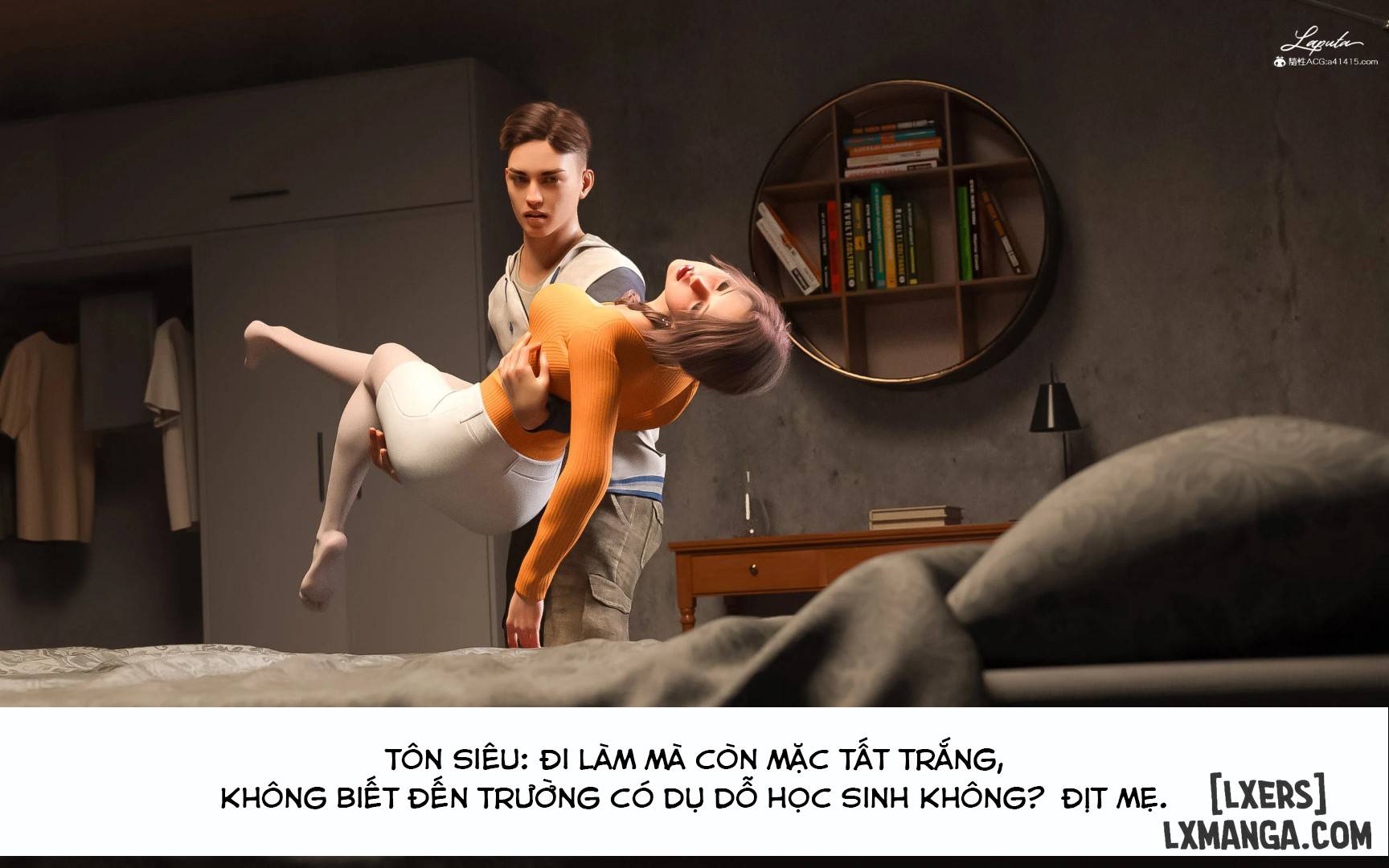 HentaiVN.net - Ảnh 35 - Nhà Hát Ảo Tưởng - Nữ Giáo Viên - C2