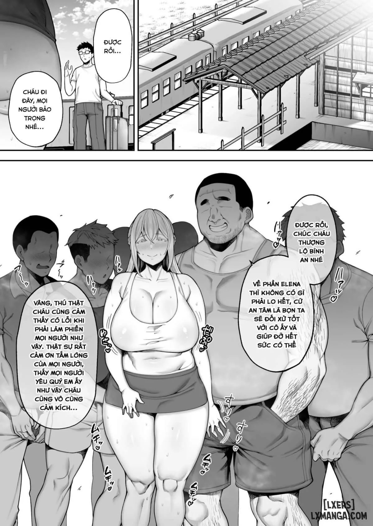 HentaiVN.net - Ảnh 100 - My Big Boobed Wife Is Fucking My Uncle Behind My Back! 2 - Oneshot