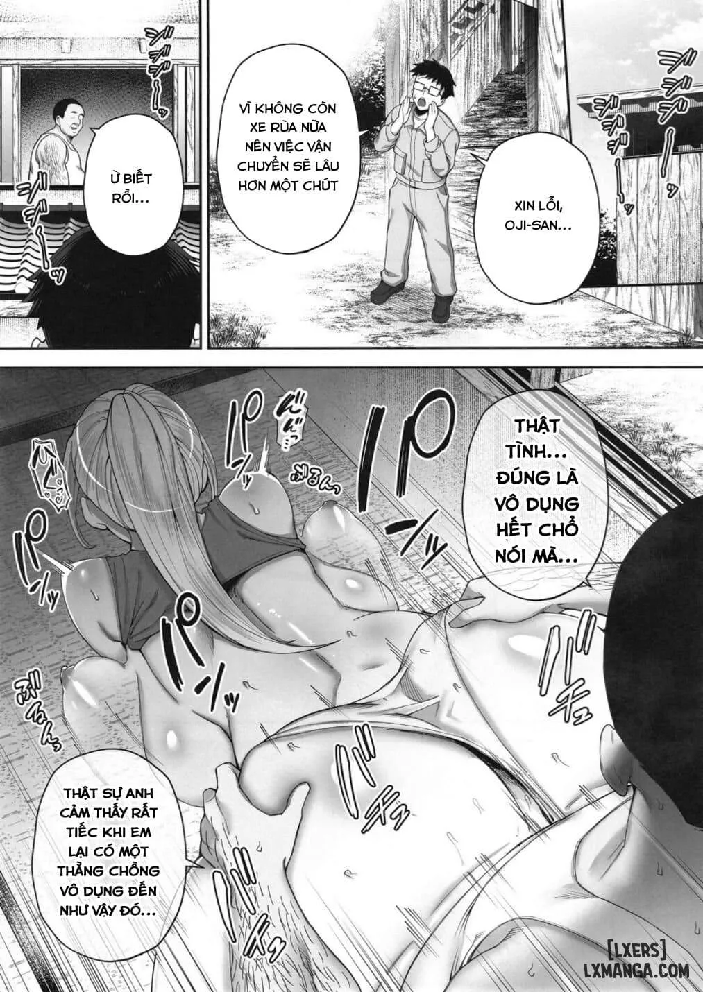 HentaiVN.net - Ảnh 29 - My Big Boobed Wife Is Fucking My Uncle Behind My Back! 2 - Oneshot