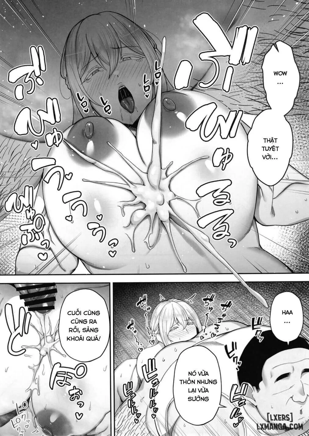 HentaiVN.net - Ảnh 37 - My Big Boobed Wife Is Fucking My Uncle Behind My Back! 2 - Oneshot