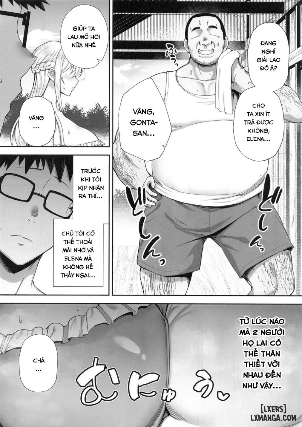 HentaiVN.net - Ảnh 4 - My Big Boobed Wife Is Fucking My Uncle Behind My Back! 2 - Oneshot