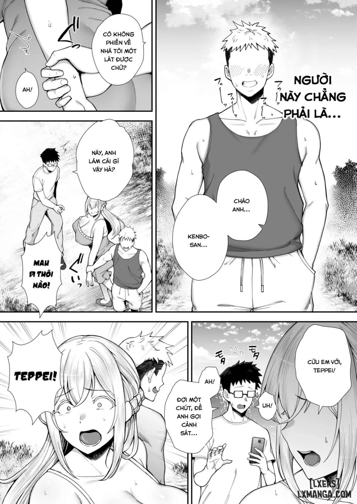 HentaiVN.net - Ảnh 46 - My Big Boobed Wife Is Fucking My Uncle Behind My Back! 2 - Oneshot