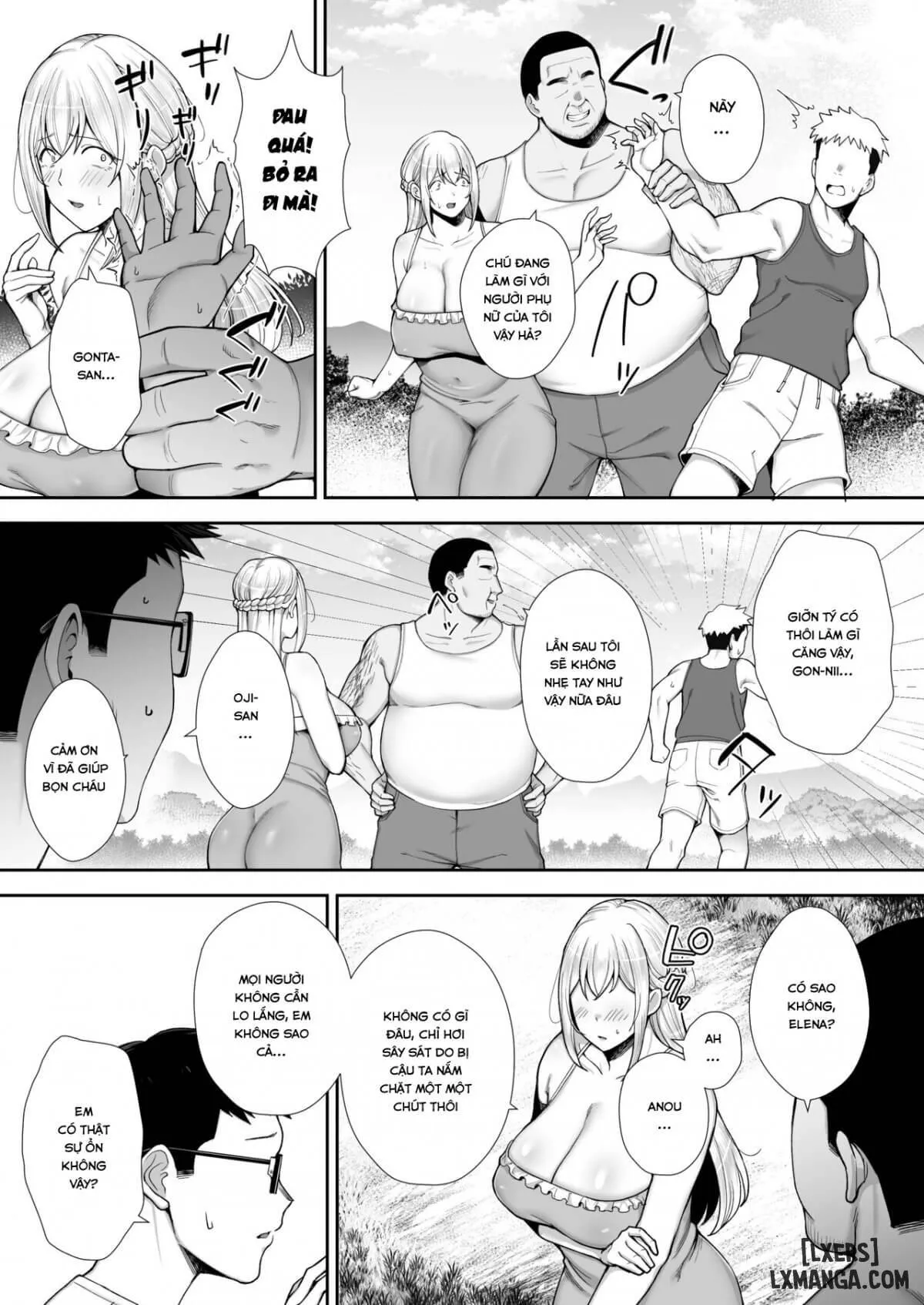 HentaiVN.net - Ảnh 47 - My Big Boobed Wife Is Fucking My Uncle Behind My Back! 2 - Oneshot