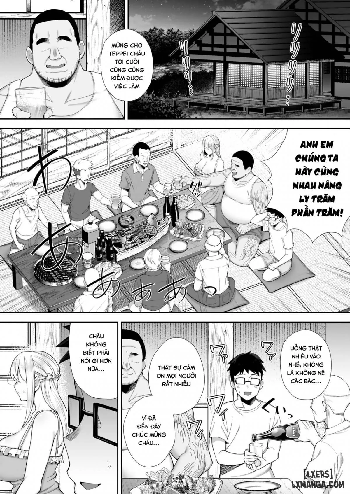 HentaiVN.net - Ảnh 51 - My Big Boobed Wife Is Fucking My Uncle Behind My Back! 2 - Oneshot