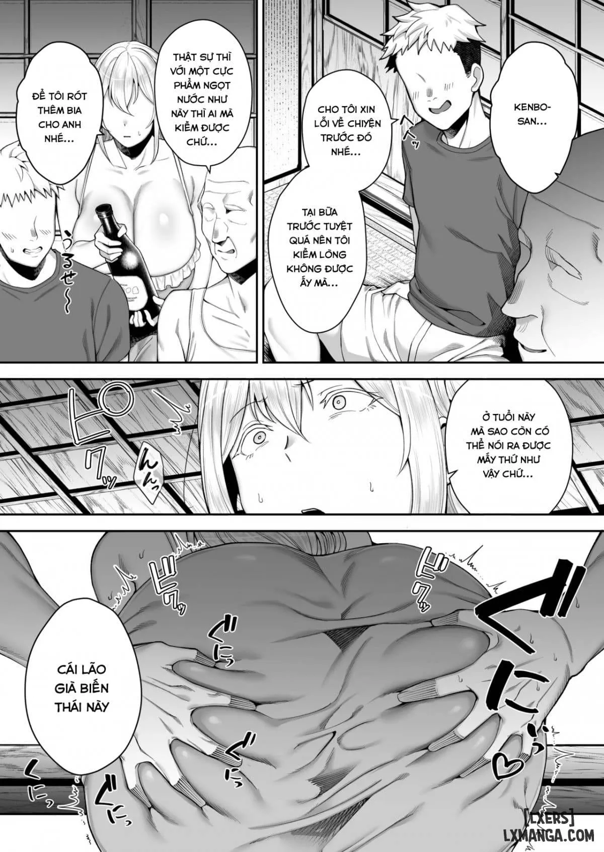 HentaiVN.net - Ảnh 54 - My Big Boobed Wife Is Fucking My Uncle Behind My Back! 2 - Oneshot