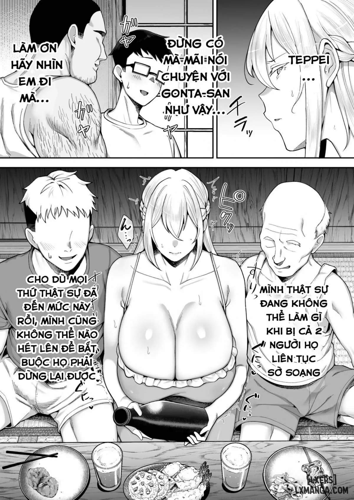 HentaiVN.net - Ảnh 55 - My Big Boobed Wife Is Fucking My Uncle Behind My Back! 2 - Oneshot