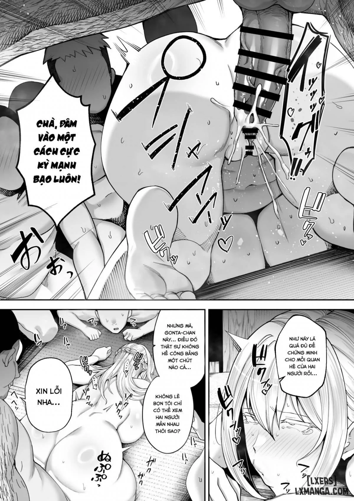 HentaiVN.net - Ảnh 65 - My Big Boobed Wife Is Fucking My Uncle Behind My Back! 2 - Oneshot