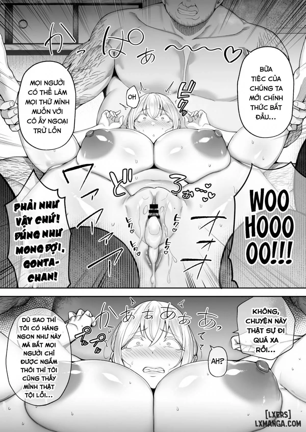 HentaiVN.net - Ảnh 69 - My Big Boobed Wife Is Fucking My Uncle Behind My Back! 2 - Oneshot