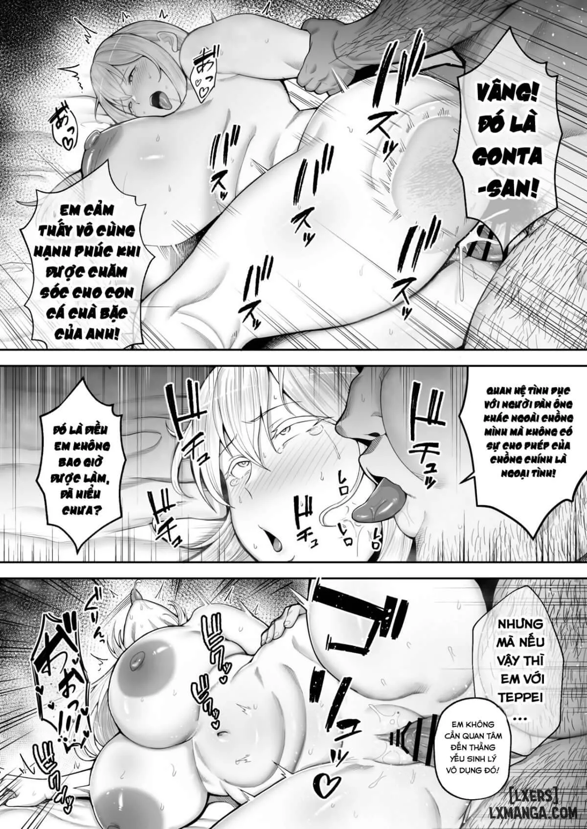 HentaiVN.net - Ảnh 94 - My Big Boobed Wife Is Fucking My Uncle Behind My Back! 2 - Oneshot