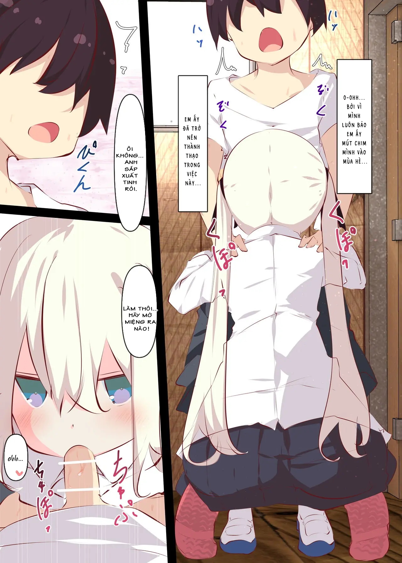 HentaiVN.net - Ảnh 23 - Tsuyasumi ja Nai kara Muteikou na Itoko ni Chinko Ireru Hanashi - Nửa đầu