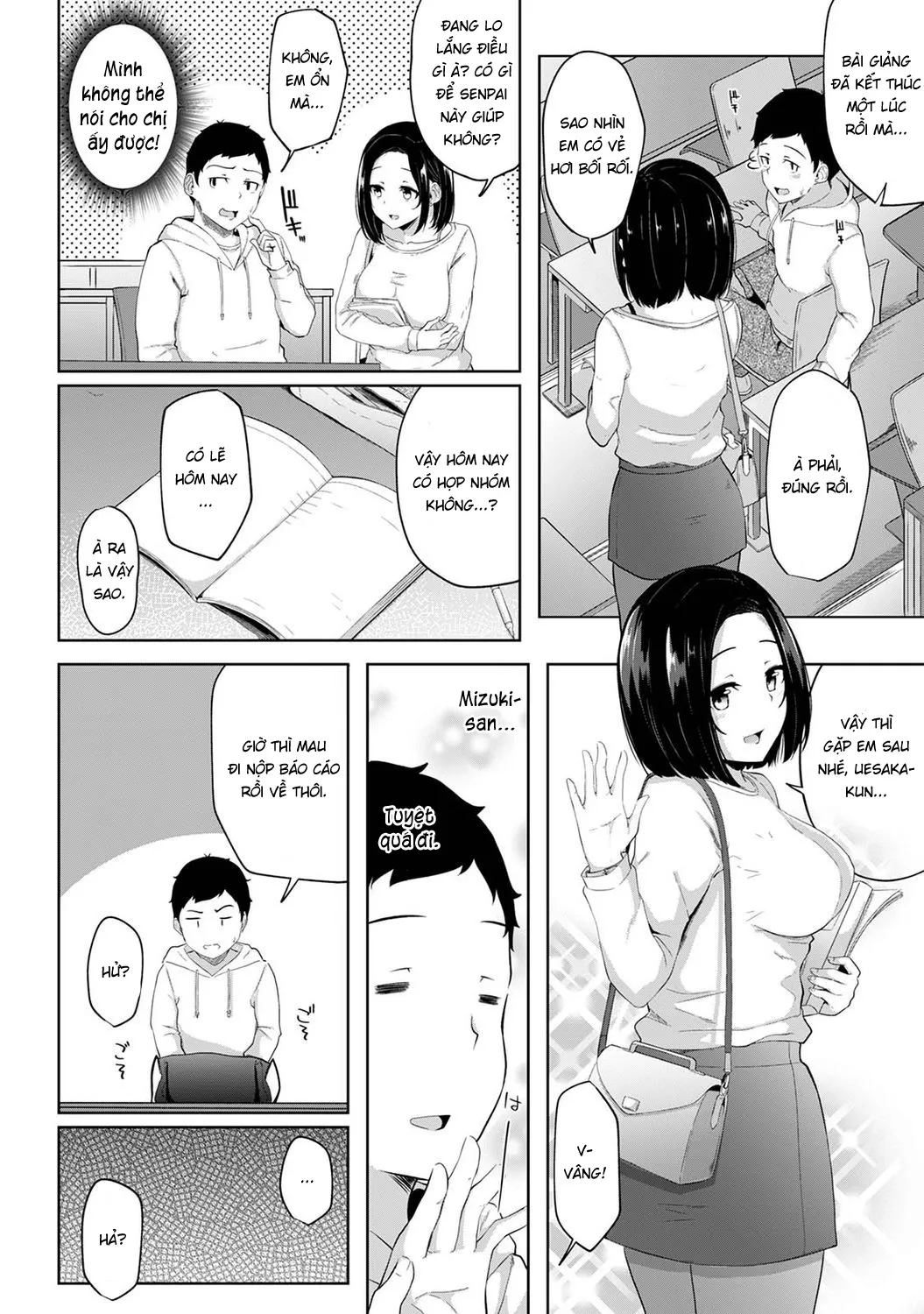 HentaiVN.net - Ảnh 23 - Tôi cố chịch em gái khi thấy ẻm mặc tạp dề khỏa thân... [I Woke Up to my Naked Apron Sister and Tried Fucking Her] - Chap 1