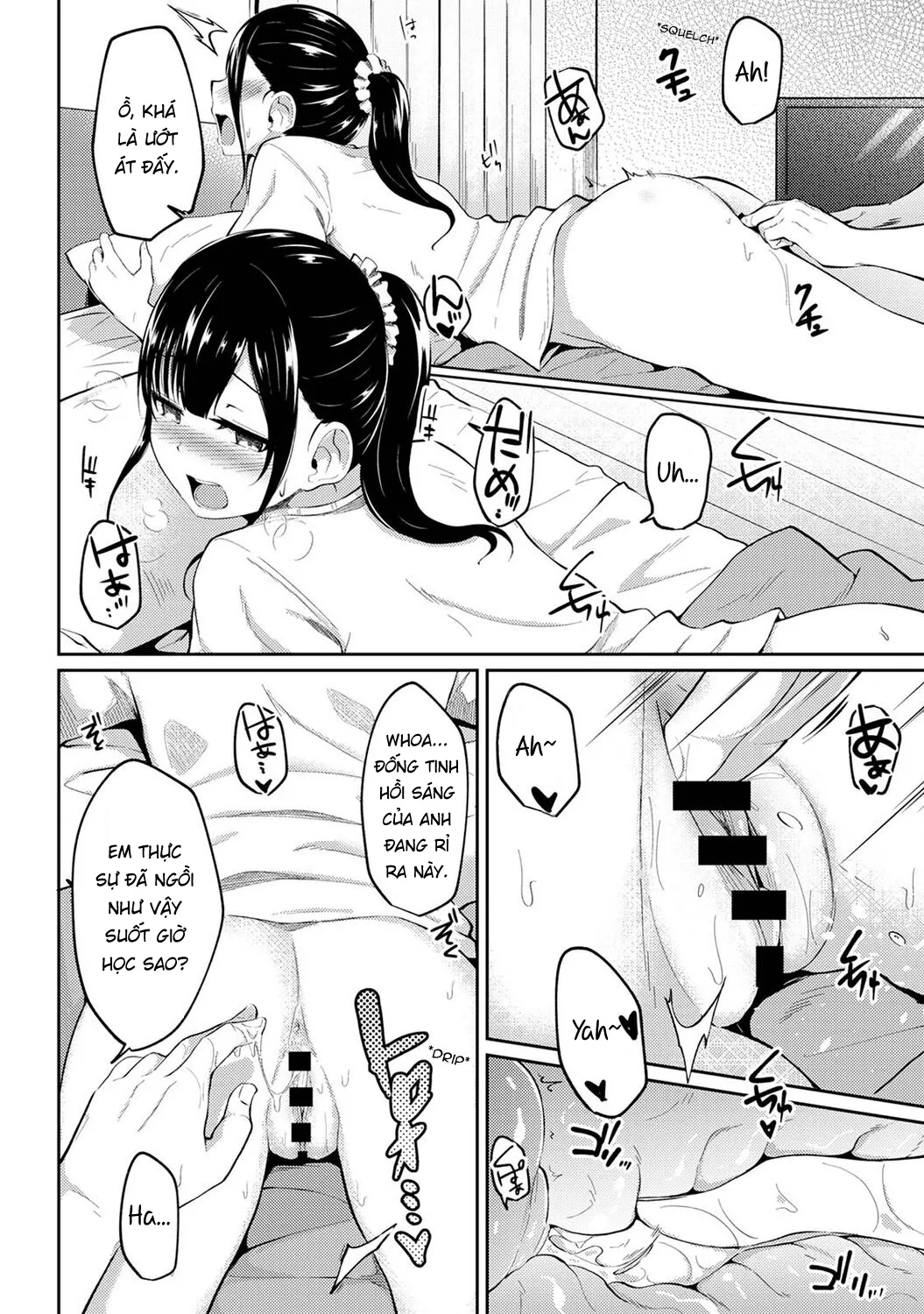 HentaiVN.net - Ảnh 9 - Tôi cố chịch em gái khi thấy ẻm mặc tạp dề khỏa thân... [I Woke Up to my Naked Apron Sister and Tried Fucking Her] - Chap 4