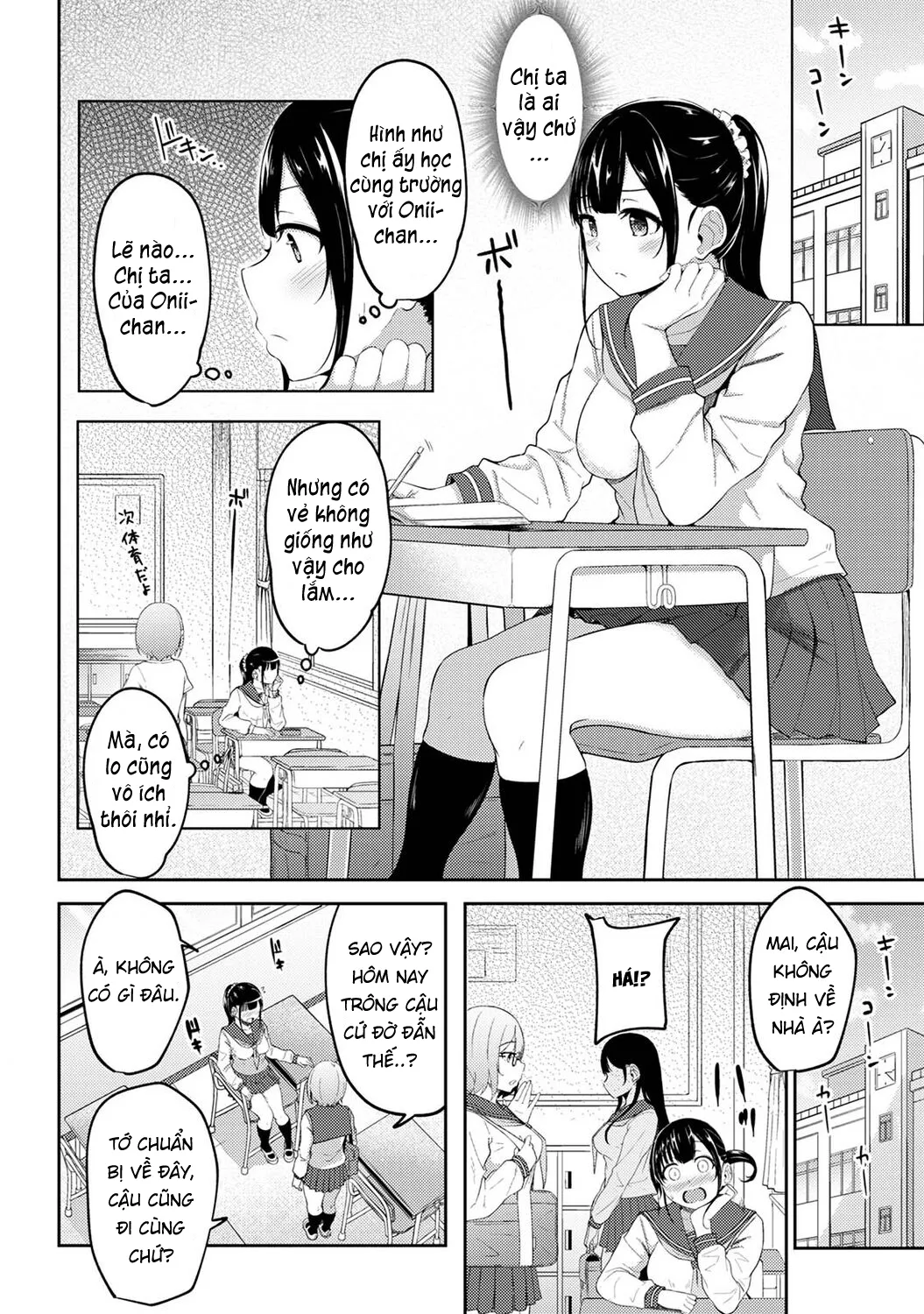 HentaiVN.net - Ảnh 3 - Tôi cố chịch em gái khi thấy ẻm mặc tạp dề khỏa thân... [I Woke Up to my Naked Apron Sister and Tried Fucking Her] - Chap 4