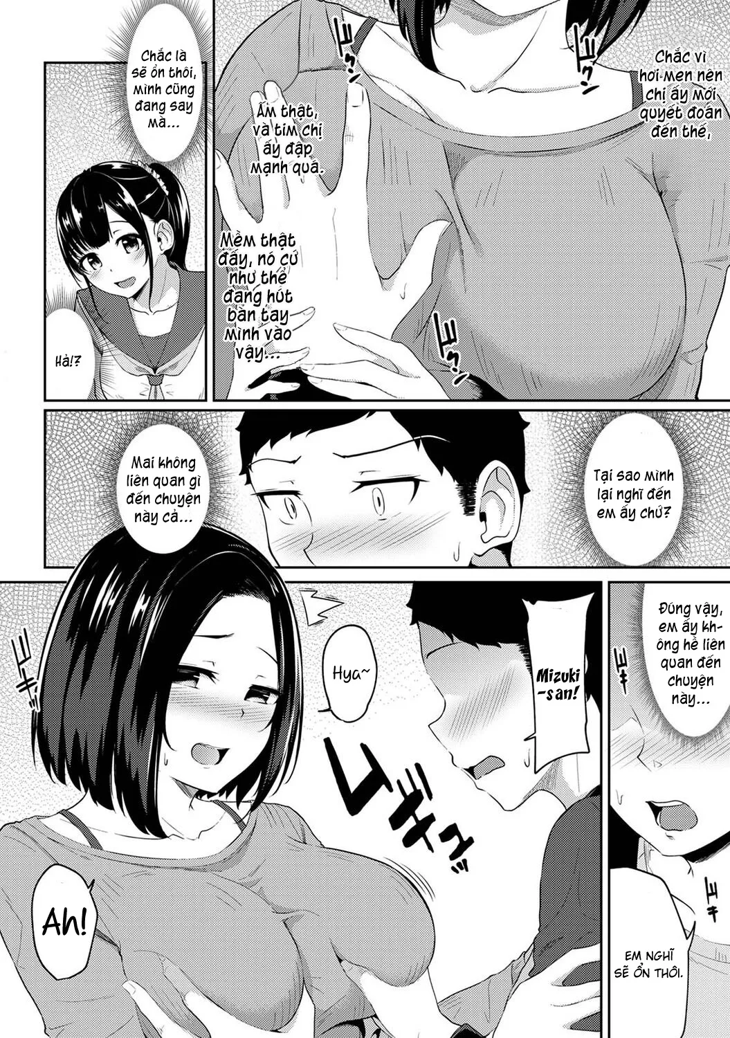 HentaiVN.net - Ảnh 3 - Tôi cố chịch em gái khi thấy ẻm mặc tạp dề khỏa thân... [I Woke Up to my Naked Apron Sister and Tried Fucking Her] - Chap 5
