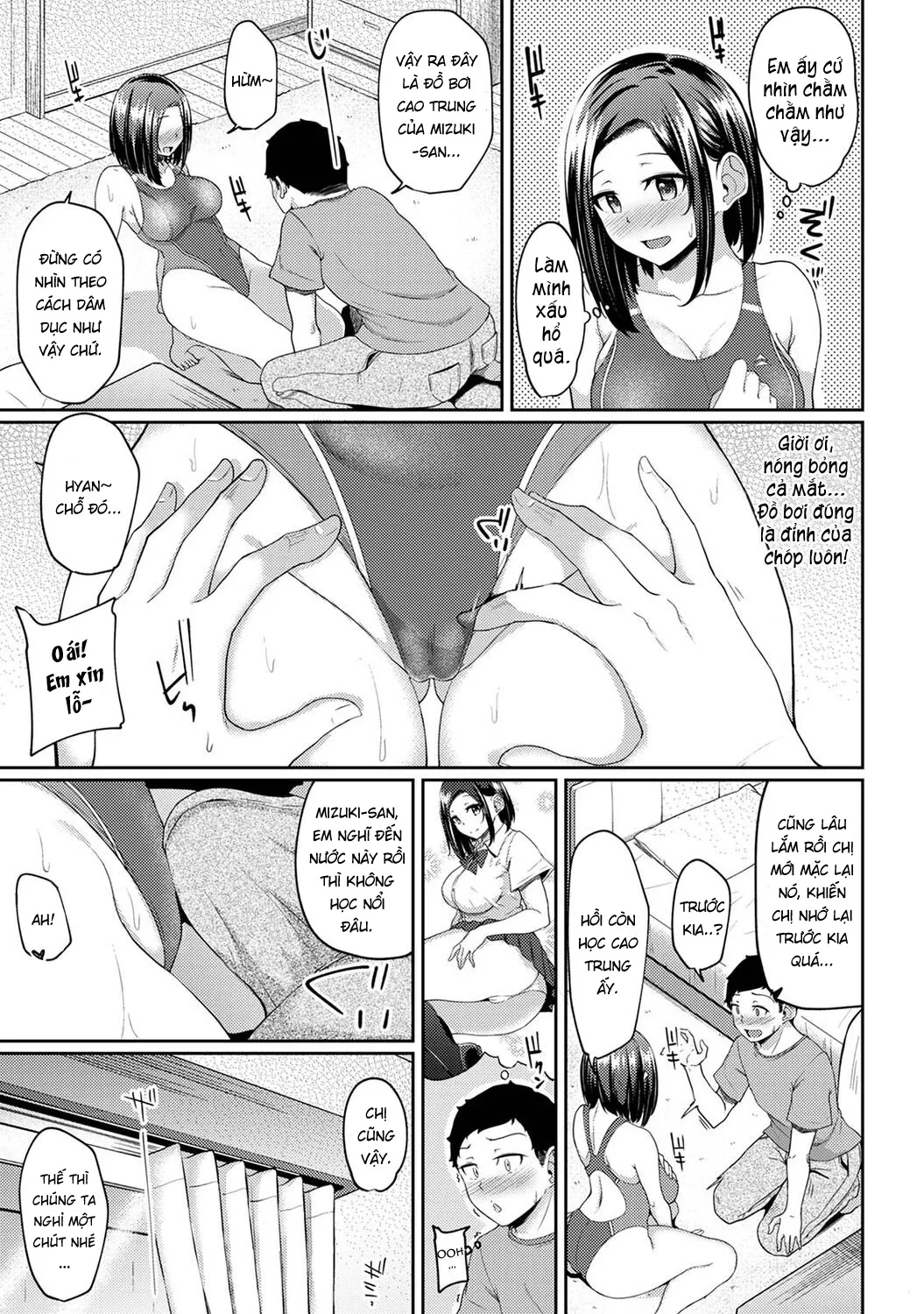 HentaiVN.net - Ảnh 11 - Tôi cố chịch em gái khi thấy ẻm mặc tạp dề khỏa thân... [I Woke Up to my Naked Apron Sister and Tried Fucking Her] - Chap 6