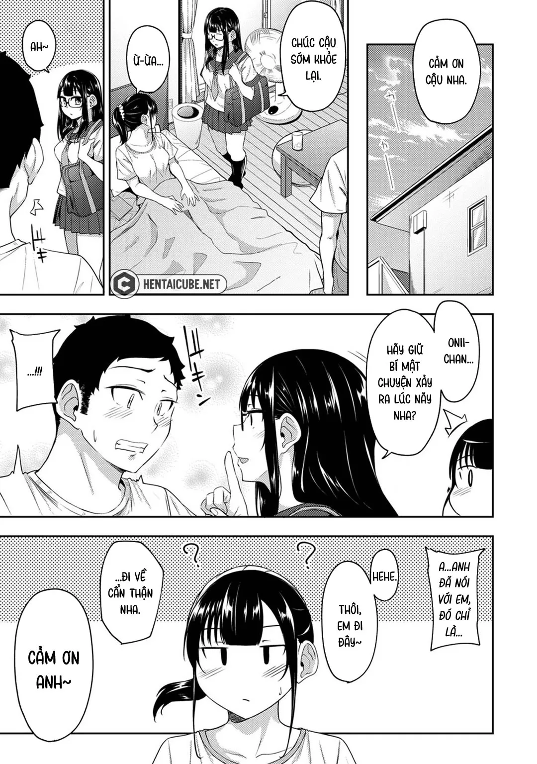 HentaiVN.net - Ảnh 10 - Tôi cố chịch em gái khi thấy ẻm mặc tạp dề khỏa thân... [I Woke Up to my Naked Apron Sister and Tried Fucking Her] - Chap 11