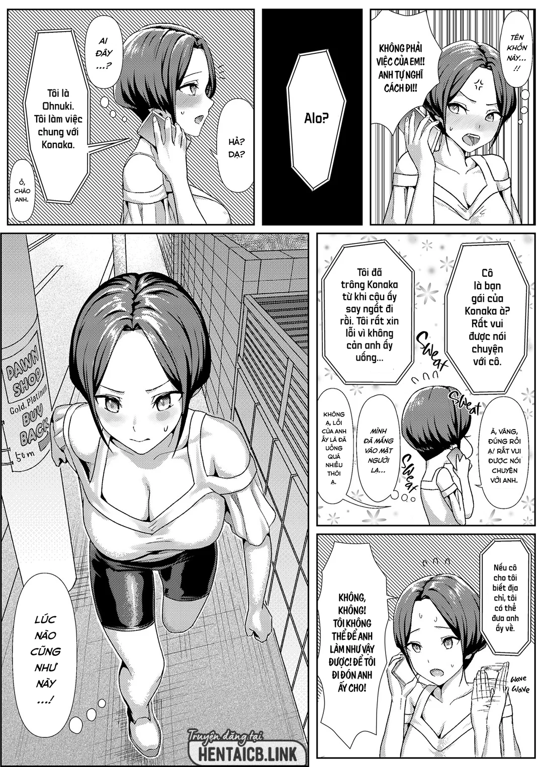 HentaiVN.net - Ảnh 5 - Cứ say xỉn thì mất bồ - Oneshot
