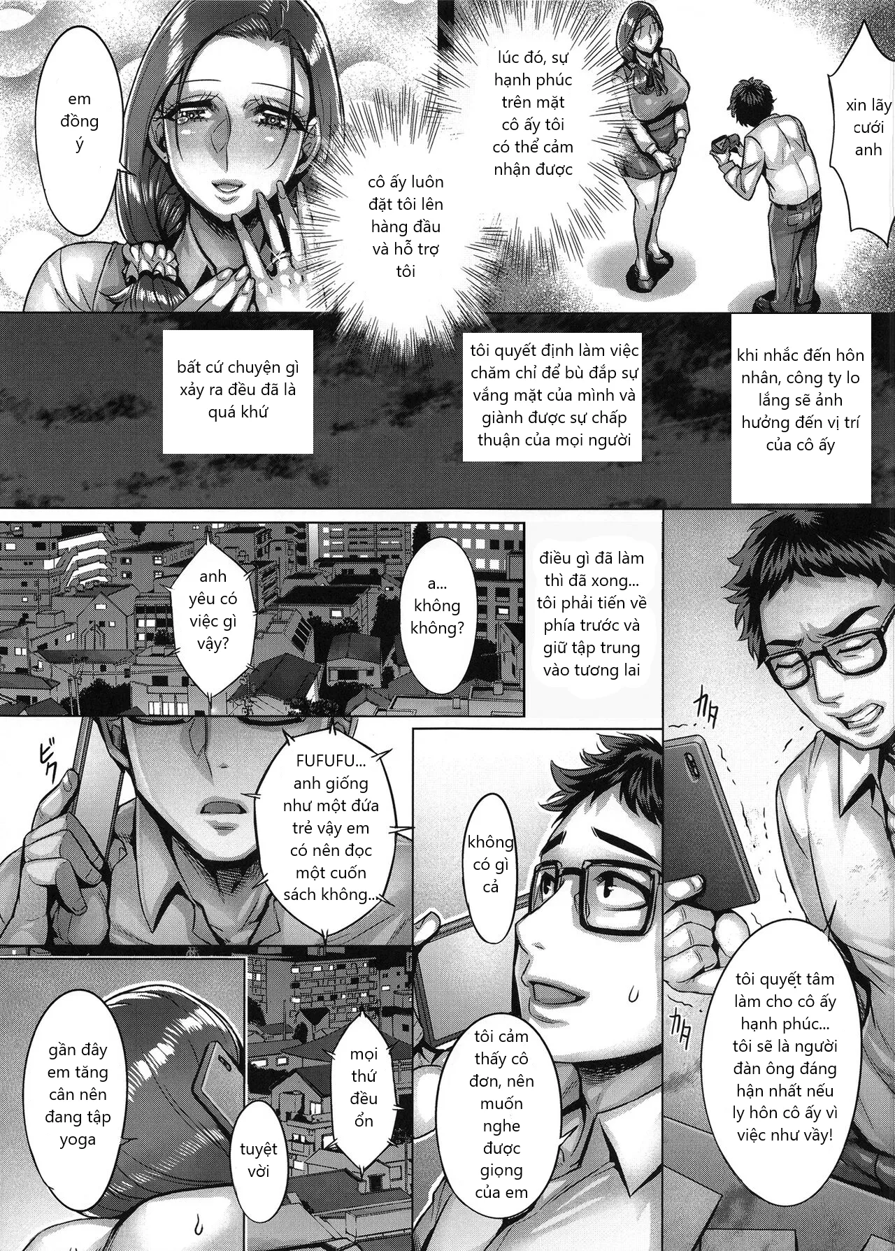 HentaiVN.net - Ảnh 10 - Người vợ yêu dấu của tôi là một nô lệ công ty thuần hóa - Oneshot