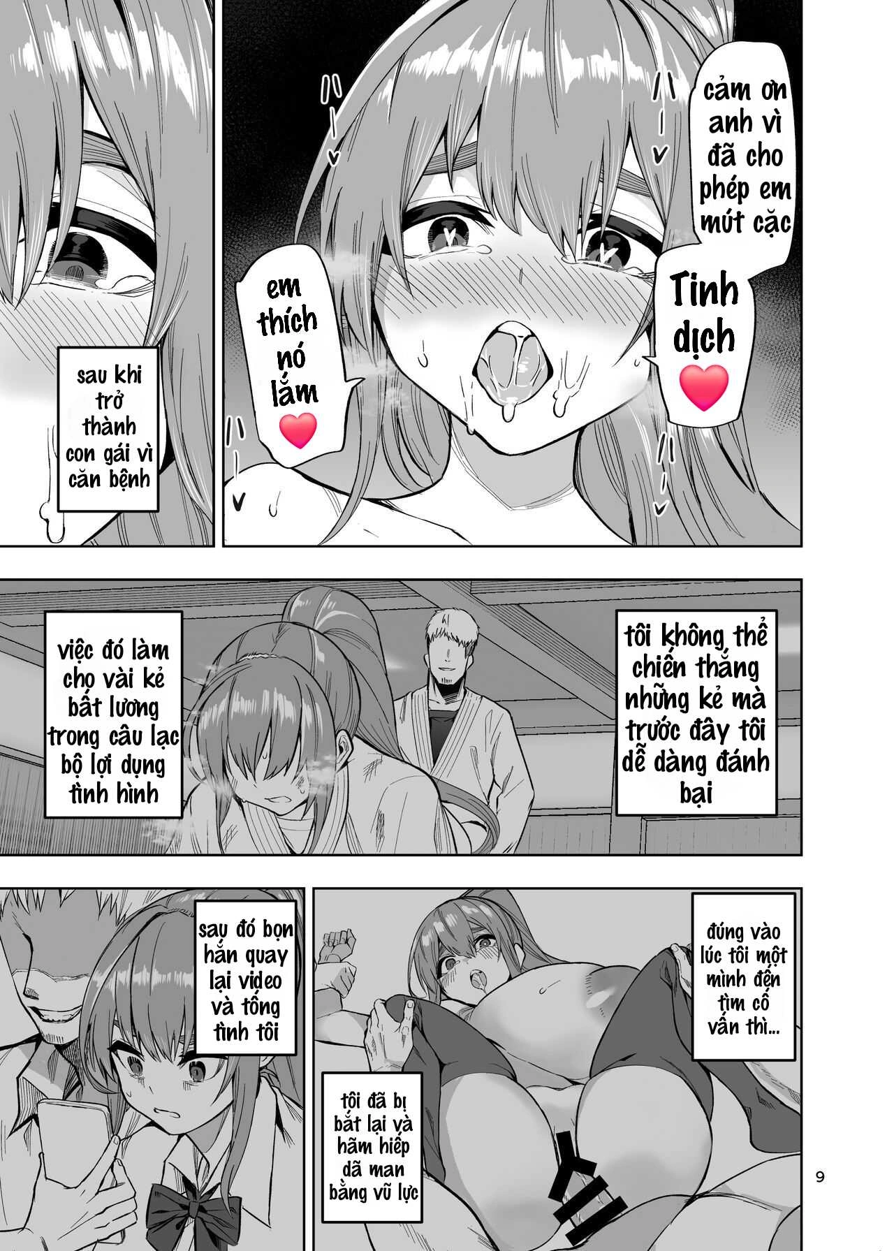 HentaiVN.net - Ảnh 10 - Căn bệnh lỗ thủ dâm - Oneshot