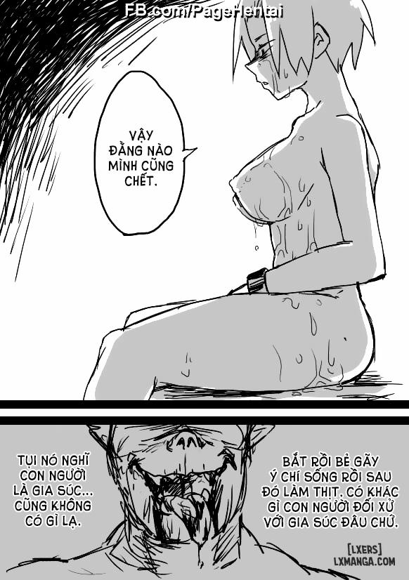 HentaiVN.net - Ảnh 11 - TS-Ko + Rakugaki Manga [TS-Ko to Orc-san] - Chap 1