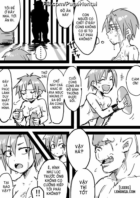 HentaiVN.net - Ảnh 12 - TS-Ko + Rakugaki Manga [TS-Ko to Orc-san] - Chap 1